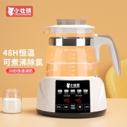 小壮熊 恒温水壶婴儿 恒温调奶器  温奶器  暖奶器 恒温壶婴儿 多功能冲泡奶粉热水壶 冲泡 经典款1.2L