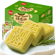 京东极速版：千丝 绿豆糕 整箱435g 拍4件
