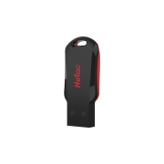 朗科（Netac）32GB USB2.0 U盘U196 黑旋风车载电脑两用闪存盘 黑红色小巧迷你加密U盘