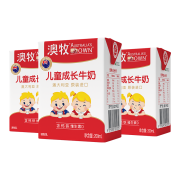 Australia's Own 澳牧 儿童成长牛奶 高端全脂 200ml*3盒