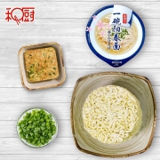 和厨 非油炸 冻干食品方便面 早餐速食泡面 即食夜宵 单杯面 一碗阳春面6杯（到期日2022/12/1） 单杯