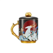 共禾京品  敦煌九色鹿双色马克杯