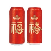 TSINGTAO 青岛啤酒 福禧双至 啤酒 500ml*12听*2件