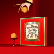 PLUS会员：北京稻香村 印象北京广式月饼 9饼9味 680g 礼盒装*2件