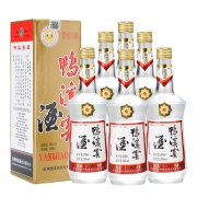 再补货，京东特价版：鸭溪窖 复古版 54%vol 浓香型白酒 500ml*6瓶 整箱装