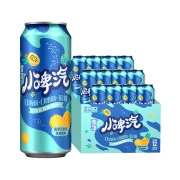 雪花啤酒（Snowbeer）小啤汽500ml*12听整箱装 菠萝百香果乳酸菌味（0酒精0脂肪0压力）中秋送礼