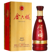 【中国福酒】金六福绵雅8白酒整箱42度浓香型白酒婚庆商务宴请礼盒装粮食酒 浓香型白酒绵雅8整箱42度6瓶