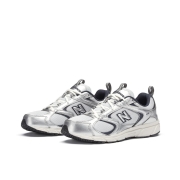 New Balance NB官方22新款男鞋女鞋408系列复古运动休闲鞋ML408N 灰白/银色 ML408N 36(脚长22cm)