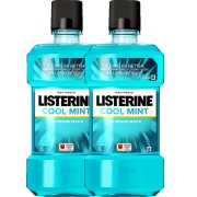 88VIP：LISTERINE 李施德林 基础护理系列 冰蓝零度漱口水 1000ml*2