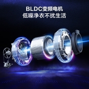 海尔（Haier）滚筒洗衣机全自动 以旧换新  以旧换新 蒸汽除菌10KG洗烘一体变频 HPRO6S
