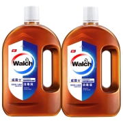 威露士消毒液衣物家居多用途消毒清洁 【高浓缩】松木香1L*2瓶