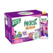 88VIP：果缤纷 蓝莓石榴 复合浓缩果汁450ml*15瓶*3件