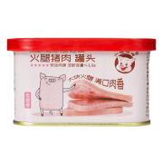 京东PLUS：小猪呵呵 火腿猪肉罐头 198g*16件