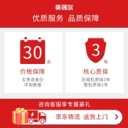 英得尔货车载冰箱30L 高端重卡户外旅行SUV越野冰箱 压缩机制冷保鲜冷藏冷冻-18℃可结冰24v车载冰箱 X30B