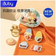 auby 澳贝 牙胶摇铃 花篮沙漏