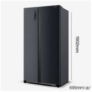 Hisense 海信 BCD-639WFK1DPQ 风冷对开门冰箱 639L 丝墨青