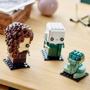 乐高（lego)积木限定商品方头仔伏地魔 、纳吉尼和贝拉特里克斯 40496儿童成人拼装积木玩具