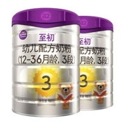 PLUS会员：a2 艾尔 至初 3段 幼儿配方奶粉 900g 2罐