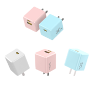 智小清 3465 氮化镓 30W 双口充电器
