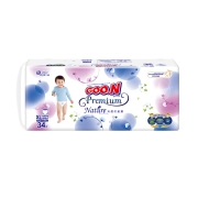 大王GOO.N 天使自然之恩短裤型尿不湿 XL34片(12-17kg)婴儿加大号透气纤柔至薄