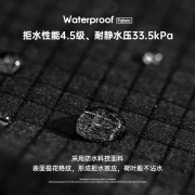 马登工装 美式休闲MA-1飞行员科技防风防水夹克轻薄棒球服外套男春 黑色 S