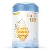 plus会员：illuma 启赋  亲和人体婴儿配方奶粉1段（0-6月适用） 810克