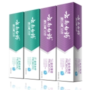 云南白药益生菌牙膏420g益优冰柠*2 益优薄荷*2 清新口气平衡口气菌群 益生菌牙膏420g