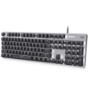 罗技（Logitech） K845 机械键盘 有线游戏键盘  吃鸡键盘 办公键盘 背光 全尺寸键盘 K845 TTC 茶轴