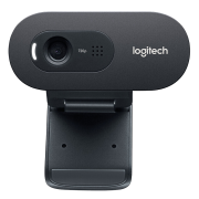 罗技（Logitech） C270i高清摄像头 USB电脑笔记本台式机视频会议直播摄像头带麦克风网课 电视视频网课摄像头黑灰色