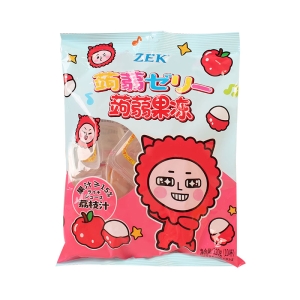 马来西亚进口 ZEK 荔枝汁 蒟蒻果冻 休闲零食 袋装果冻 320g