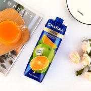 泰国原装进口 芭提娅(CHABAA)进口果汁饮料整箱大瓶1L饮品礼盒 蜜柑橘汁1L*1瓶