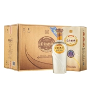 双沟 柔和双沟 银精品 浓香型白酒 42度 450ml*6瓶 整箱装 口感绵柔 中秋节送礼