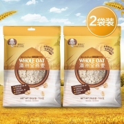 穗格氏（SHEGURZ） 冲饮谷物 纯燕麦片750g*2袋 即食原味无糖精 早餐代餐免煮 澳洲全燕麦750g*2
