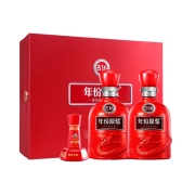 20点开始、88VIP：古井贡酒 年份原浆 古16 50%vol 浓香型白酒 500ml*2瓶 礼盒装