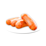 京东特价APP：亚明 火山石烤肠纯肉肠 500g/10根*2件