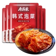 1日0点：食店家 韩式辣白菜 450g*2袋