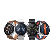 华为HUAWEI WATCH GT3 华为手表 运动智能手表 两周长续航/蓝牙通话/血氧检测 时尚款 46mm 钢色+蓝橙