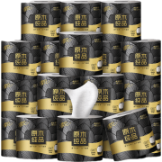 京东特价APP：Breeze 清风 黑金系列 有芯卷纸 4层110g30卷