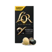 PLUS会员：L'OR 法国进口咖啡胶囊 阿拉比卡豆 芮斯萃朵5.2g*10粒/盒*2件