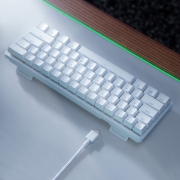 雷蛇 Razer 猎魂光蛛迷你版 水银 便携 电竞 游戏机械键盘 段落光轴