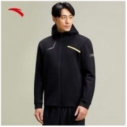 ANTA 安踏 动型科技丨运动外套男2022新款针织连帽运动外套152217711