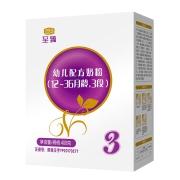 君乐宝 (JUNLEBAO)至臻幼儿配方奶粉3段400克*12盒(12-36个月幼儿适用)