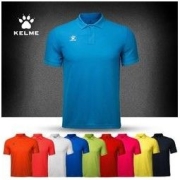KELME 卡尔美 中国手球队同款运动短袖T恤男女翻领吸汗透气POLO衫