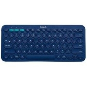 logitech 罗技 K380 79键 蓝牙无线薄膜键盘 蓝色 无光