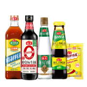 海天 0金标生抽500ml+上等蚝油260g+精制料酒800ml+白醋450ml+招牌拌饭酱20g