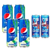 天猫U先：百事可乐  太汽白柚青竹原味4+虎年限定款碳酸饮料2  330mL*6罐