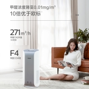 飞利浦（PHILIPS）空气净化器除甲醛除细菌除异味除烟味室内新房空气消毒机小巧轻音低噪 AC1758/00自营