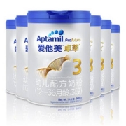 京喜： Aptamil 爱他美 卓萃系列 幼儿配方奶粉 3段 900g*6罐