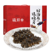 晓芹 大连冷冻即食海参 1000g 16-24只 辽刺参 海鲜水产 礼盒装