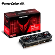 撼讯（PowerColor）AMD RADEON RX 6750XT 红魔 GDDR6 12GB 7nm 游戏显卡